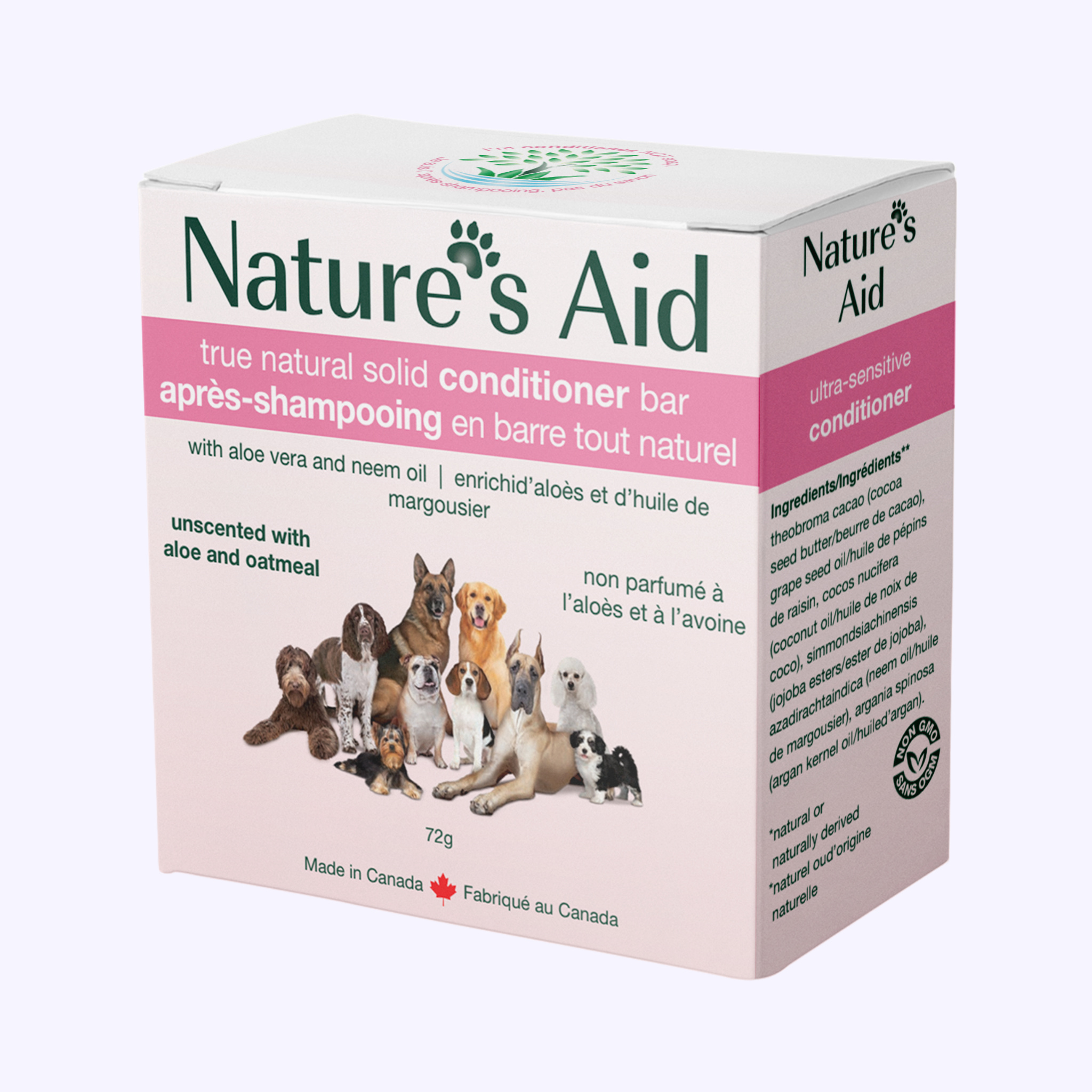 True Natural Solid Conditioner Bars for Pets